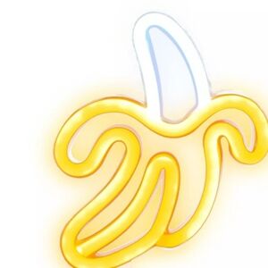 FUN DAY Banana Neon Light Table Lamp
